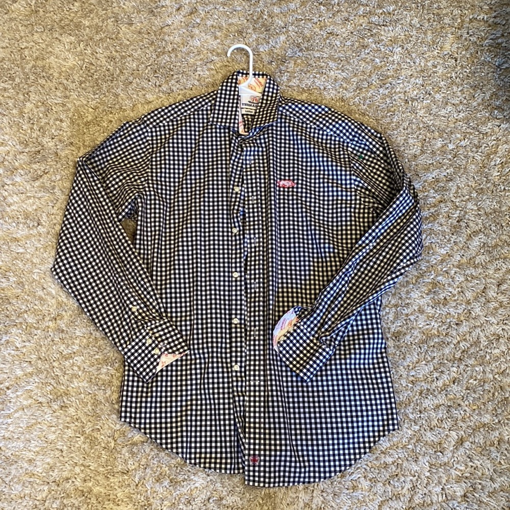 Vintage Arkansas button down